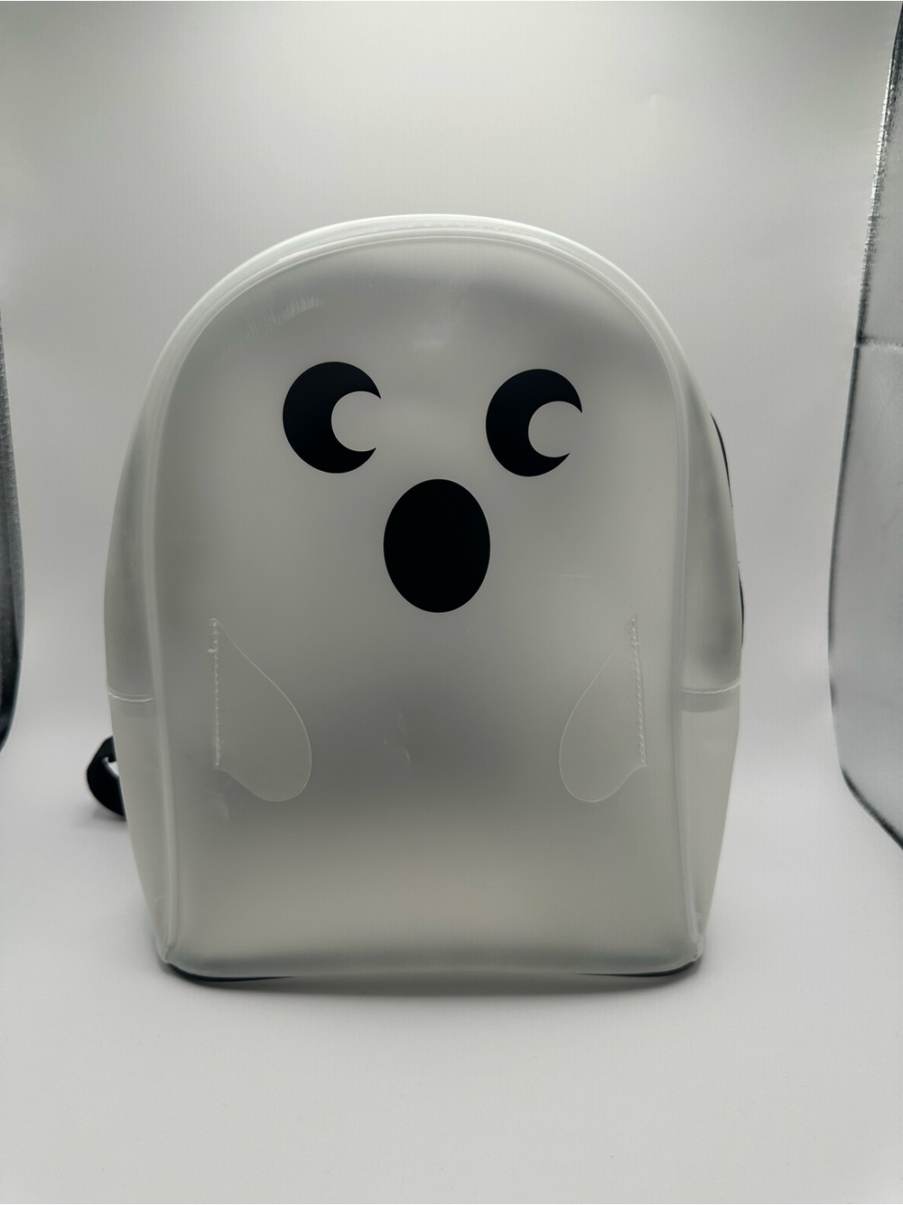 Clear Ghost Print Mini Backpack - Picture 5 of 5
